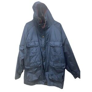 Woolrich Men jacket Vintage 1980'S Mountain Made In Usa Limited Edition Blue L